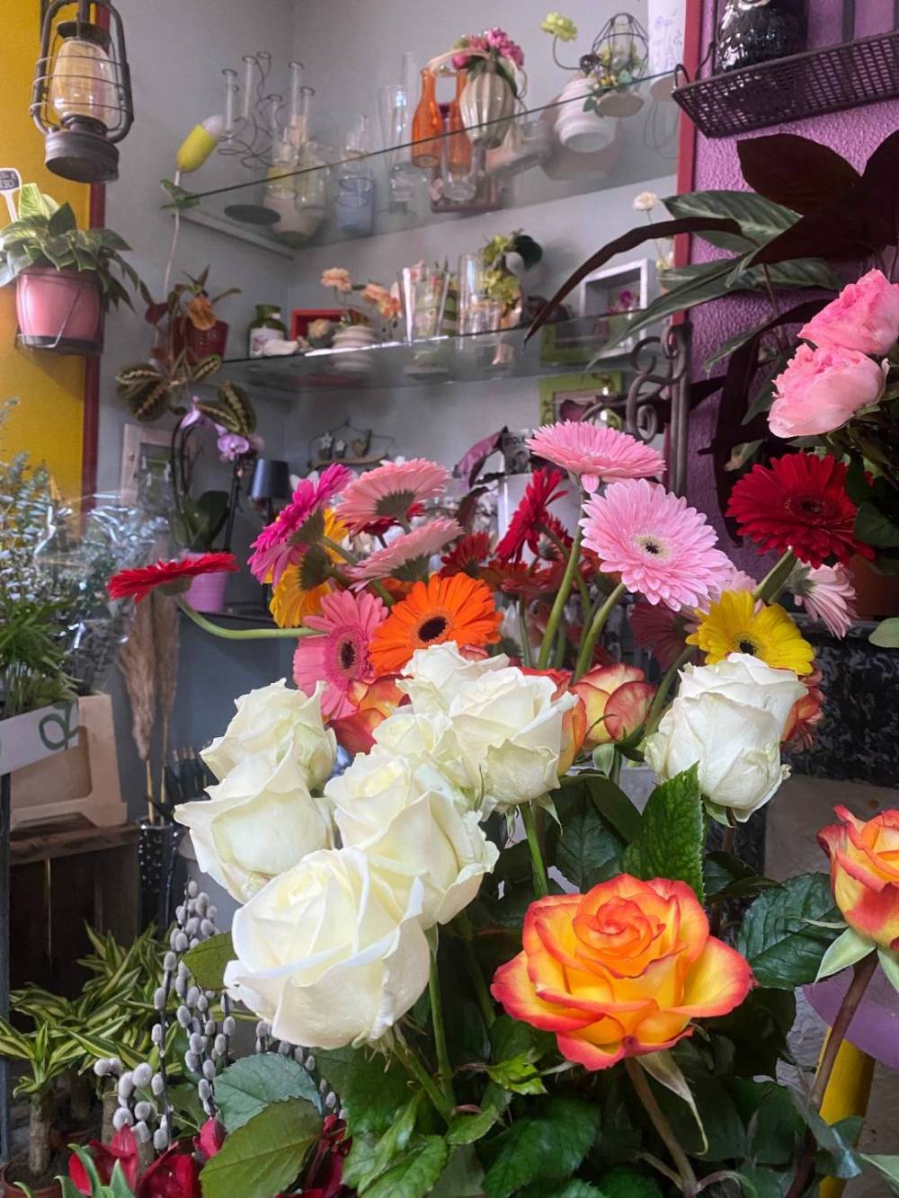 composition florale Saint-Denis-Lanneray