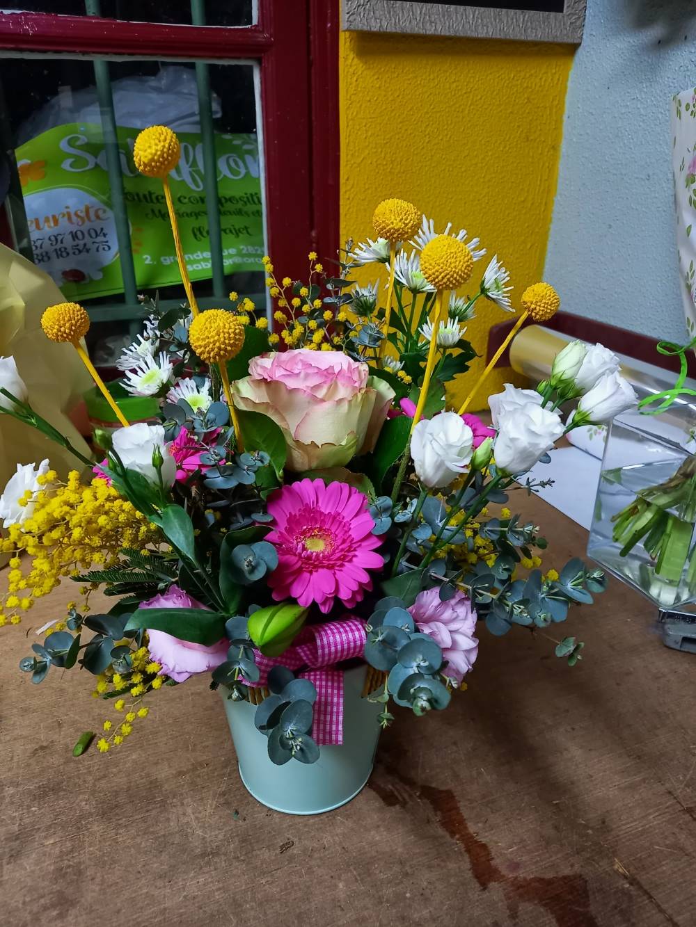 Bouquet de fleurs près de Vald'Yerre 