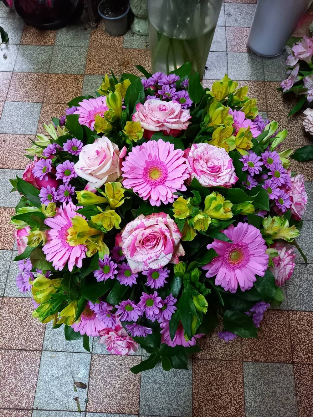 Fleurs pour deuil près de Bazoche Gouet 